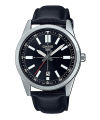 Casio - MTP-VD02L-1EUDF - Genuine Leather Band Men's. 