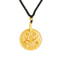 Shajin necklace, national tide, personality creativity, national style hollow pendant, woven rope chain jewelry, Yiwu accessories wholesale cross-border. 