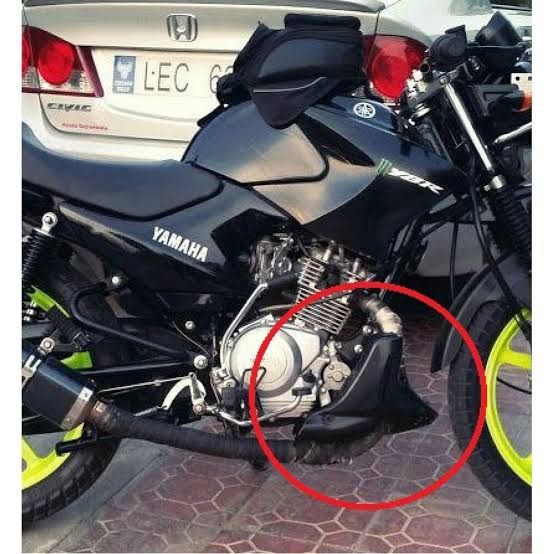Engine Guard - Engine Cover - Engine Mud Cover - Engine Cover Case - Unbreakable Material - 3 Colors -Engine Mudguard For YBR 125 and YBR 125G