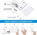 DEWENWILS Remote Control Plug Socket, 13A/3120W Heavy Duty Wireless Light Switch, 30m/100ft Long Range, Programmable, CE and RoHS Listed, 1 Pack Sockets and 1 Remote. 