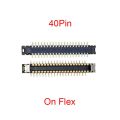 2pcs 40pin LCD Display FPC Connector On Board For Xiaomi POCO Pocophone X3/X3 NFC/X3Pro/X3 Pro Screen Plug On Flex. 
