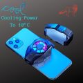 Portable Mini PUBG Cooling Fan For Gaming, Universal Mobile Cooling Fan Phone Cooler For Gaming Mobile Rapid Cooling System For All Mobiles With Free Thumb Sleeves. 