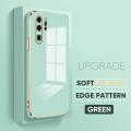 TA for Huawei P30 Pro Back Cover + Free Lanyard Colour Luxury 6D Plating Case Side Pattern Soft Silicone Square Phone Cases. 