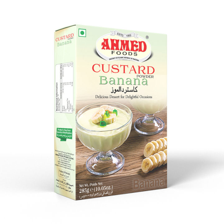 Ahmed Banana Custard 285gm