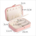 Jewelry organizer Box - Women Display Storage Case Large PU Leather Jewelry Holder with Lock for Earring Ring Necklace Bracelet. 