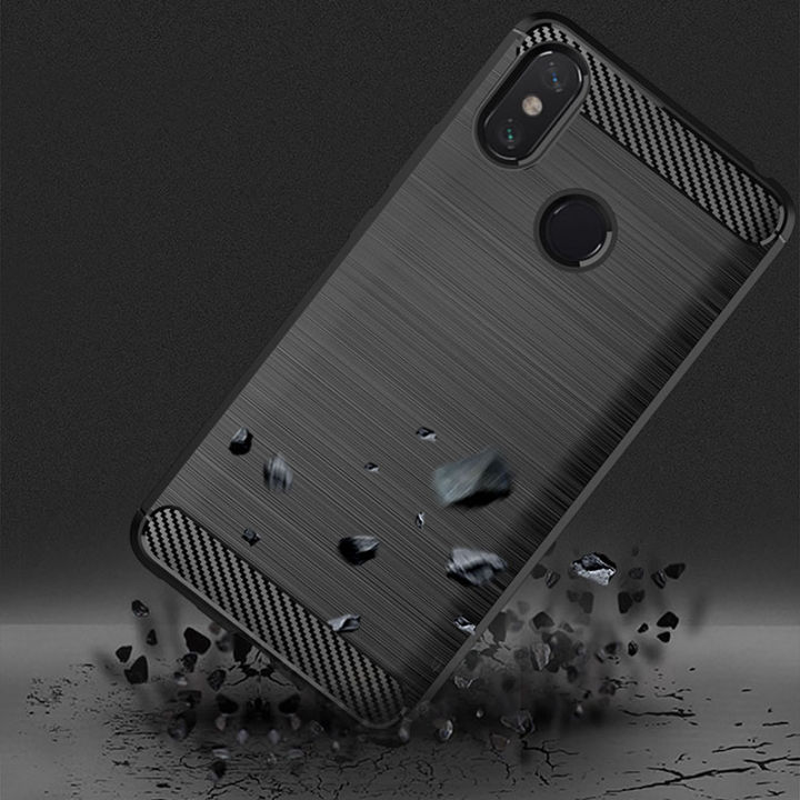 Case For Mi Max3 Case Xiaomi MiMax 3 Cases Silicone TPU Bumper Shockproof Carbon Cover for xiaomi Mi Max 3 Capa Coque
