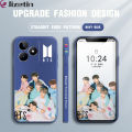 Jizetin for Realme C53 C51 / Narzo N53 Note 50 Back Cover BTS Handsome Boys Team Design Side Pattern Silicone Phone Case Square Camera Protective Phone Cases. 