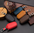 Car Key Holder Case Men's Key Bag PU Leather Universal Keychain Wallet Pouch. 