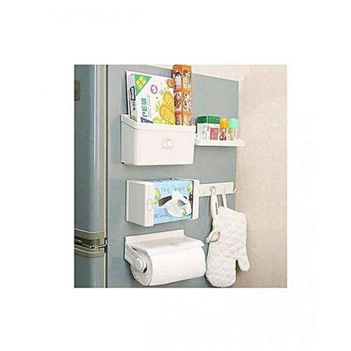 5 In 1 Magnetic Tissue Paper-Roll Holder