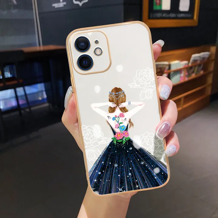 chenyyka%20For%20OPPO%20A92%20Case%20Plating%20Side%20Edge%20Square%20New%20Design%20Clear%20Princess%20Girl%20Phone%20Cases%20Pattern%20Silicone%20Casing%20Full%20Back%20Cover%20Camera%20Protect%20Shockproof%20Softcase%20-%20Image%208