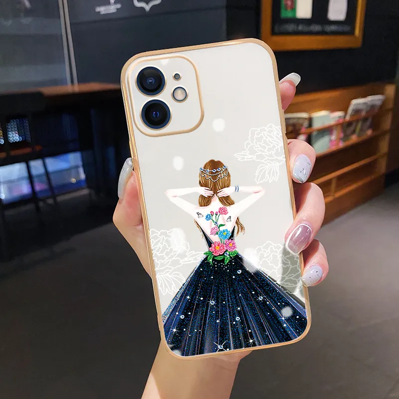 chenyyka For iPhone XR Case Plating Side Edge Square New Design