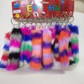 furr keychain,keyholder for hand bag and school bag. 