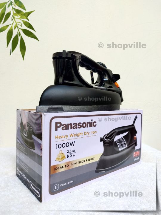 Iron Heavy Weight Dry Iron | 1000W | 2 Years Warranty | SM-333