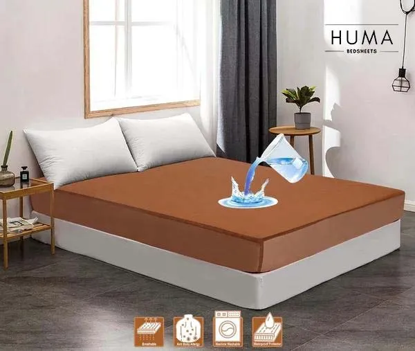 Huma%20Bedsheets%20Waterproof%20Mattress%20Cover:Double%20Bed%20King%20Size%20Fitted%20Sheet%20(72x78"%20+%2010")%20%E2%80%93%20Ultimate%20Protection%20for%20Your%20Mattress%20-%20Image%206