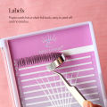 SONG LASHES Mega Box Fans Storage Tray For Eyelash Extensions Premade Fans Delicate Private Labels Prepare Fans. 