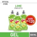 Rs.110 off on Pack of 3 of Vim Lime Active Dishwashing Gel - 500ML. 