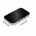 2-in-1 B6 Bluetooth Transmitter Receiver Bluetooth Receive Transmit 2.1 Mbps Noise Reduction Cancellation. 