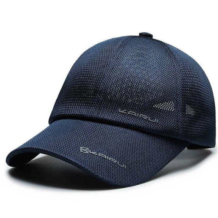 KAIRUI visor summer hat baseball cap outdoor recreational fishing new cap men breathable thin mesh cap women