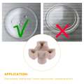 【Lowest Prices Online】 Microwave Turntable Coupler Microwave Oven Turntable Roller Guide Support Tray Drive Coupling Replacement Parts.