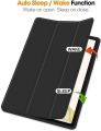 for Samsung Galaxy Tab A9 Plus 11 inch case, Soft Flexible Flip Case Cover with S Pen Holder for Samsung Galaxy Tab A9+ 11 inch with Auto Sleep Wake. 