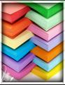 Pack Of 100 Colour Paper A4 Size Multi Colour For School Assignments Photocopy. 
