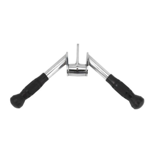 V-Shaped Bar Press Down Bar v bar Cable Machine Attachments Multi Gym Attachment Revolving Tricep Press Down Bar