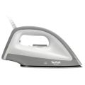 Tefal Classical Dry Iron, 1200 Watts, White, Precise Non-Stick & Scratch Resistant Aluminum Soleplate , Power indicator Lamp, Durable Light Weight Iron, Easy To Use, Removes Stubborn Creases Quickly Easily, 3 Pin Plug, |. 
