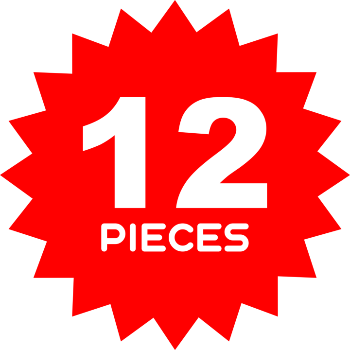 Golden Border Wall Stickers Pack Of 12 / 24 / 36 / 48 / 60 Pieces