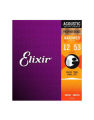 Elixir Acoustic Guitar Strings Light 12-53. 