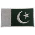 Pakistan Flag 14 August for Happy Independence Day Flag embroidered iron on Patch Sew On Badge Bags Caps Jeans. 