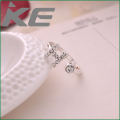 J596 personalized H letter ring index finger ring ring for gilrs for women low price. 