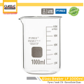 25ml/50ml/100ml/250ml/500ml/1000ml Glass Beaker - Iwakipyrex-Beaker low form griffin heat resistant glass vessel, lab grade glassware, graduated beaker 3.3 borosilicate for laboratory, baking and perfume making chemistry lab glass. 