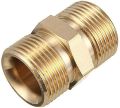 Extension Connector to join M22-15mm Threaded Pressure Hoses - Adapter Joinder Extender Joint for Two Pressure Pipes. 
