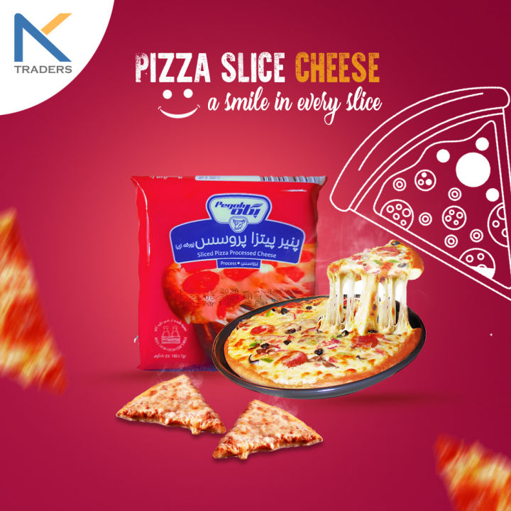 2 Packs - 20 Slices - Fresh Stock - pizza Slice Cheese