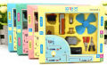 DIY Kids Science Experiment Kit | Electric Circuit Project with Light Bulb & Fan. 
