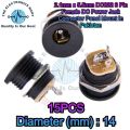 5,10,15,20,25,30 PCS Dc-022 Dc Power Jack Pcb Mount Female Connector 3 Pin With Nut 5.5mm x 2.1mm. 
