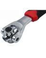 Professional Alloy Steel 8 in 1 Socket Wrench Goti Pana with 360 Degree Rotation. 