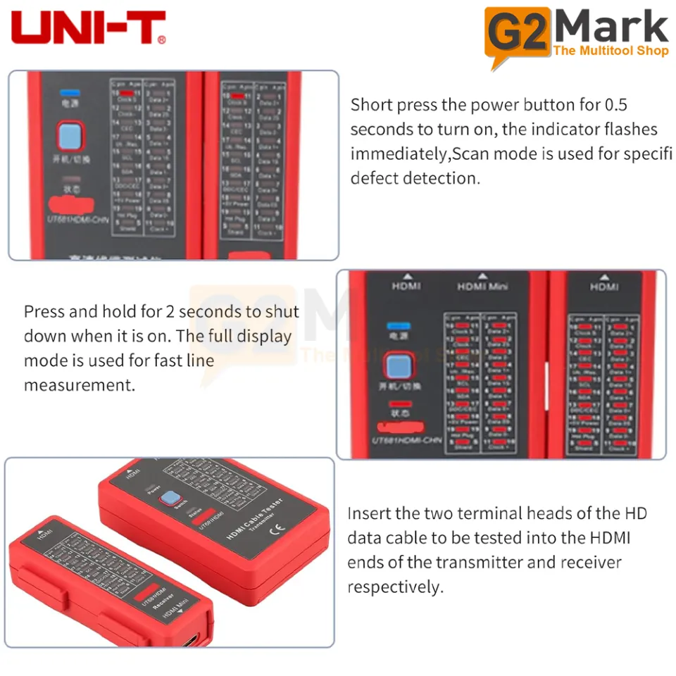 UNI-T UT685B KIT TDR kabeltester