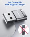 JSAUX USB C Female to USB A Male Charger Adapter Type C Power Converter Compatible for iPhone 13 12 11 Pro Max, Apple Watch Series 7, Samsung S20/S10/S9/S8 Grey. 