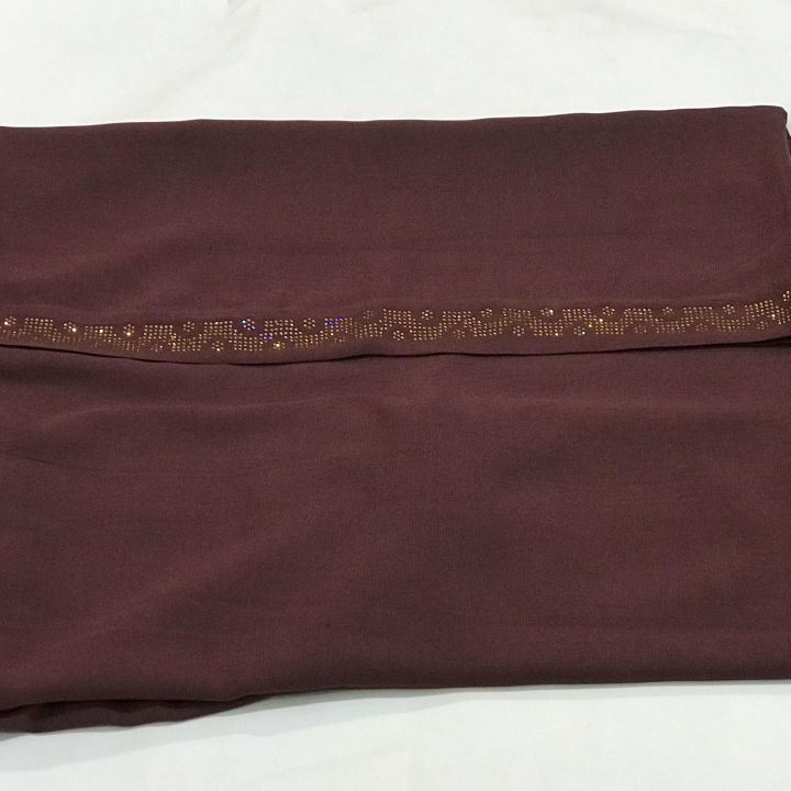 LADIES%20SUMMER%20SHAWL%20PURE%20FARMAL%20STAFF%20ONE%20SIDE%20STONE%20DESIGN%20COLOUR%20(MAHROON)%20-%20Image%202