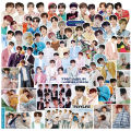 100pcs/set Kpop TREASURE Stickers Waterproof PVC Stickers for DIY Paste NOTEBOOK Cup Luggage. 