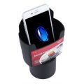SHUNWEI SD-1020 Universal Console Car French Fry Drink Can Plastic Stand Holder(Black). 