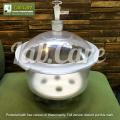 Vacuum Desiccator 210mm, Glass Desiccator 210mm, Laboratory Vacuum Desiccator Borosilicate Glass. 