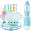 Online Karachi Electric Baby Nail Trimmer with 6 Grinding Heads and LED Light for Babies and Newborns. 