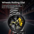 SPINNING CAR WHEEL GYRO WATCH. 