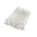 Jora Pin Stones 12PC Bridal Hairpins, Wedding Hair Accessories for Women. 