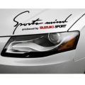 12inches Sports mind Car Sticker (Suzuki With Logo) Car Bonnet Sticker Sports Mind Produced By SUZUKI SPORT Car Hood Bonnet Sticker Headlight Decal for Suzuki Grand Vitara Swift Jimny Kizashi Liana Wagon R ALTO etc.. 