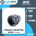 UPVC FEMALE ADAPTOR - Sch 80 FITTINGS. 