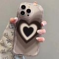 Casing Cream Love Apple Phone Case For Tecno Spark Go 2024 POP 8 Spark 20C Spark 20 Smart 8 Hot 40i Cover Curly Wave Soft Silicone. 