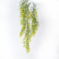 Artificial Plant Home Garden Wedding Decor Garden Wall Party Decoration Hanging Ivy Leaves Artificial Silk Flower Vine Artificial Green Plants. 